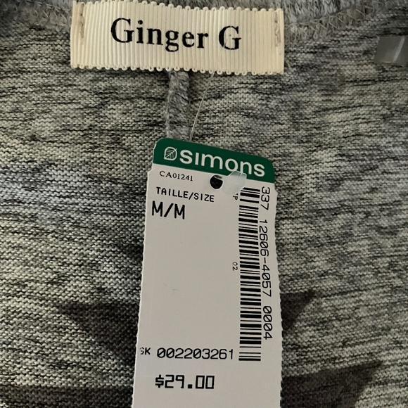 NWT Simons Printed Shrug - Picture 5 of 6